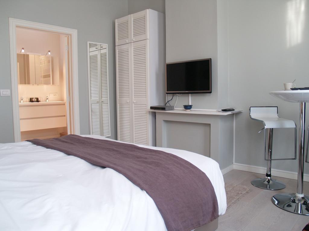 Guesthouse Vlamynckpoort Brugge Værelse billede